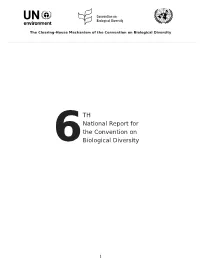 CBD Sixth National Report