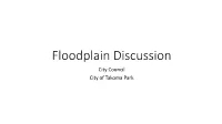 Flood Plains and Flood Plain Delineation Studies