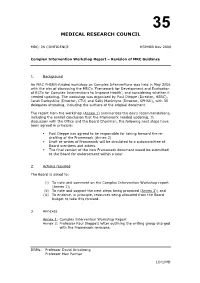 MRC: in CONFIDENCE HSPHRB Nov 2006
