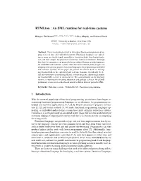 Rtmlton : an SML Runtime for Real-Time Systems