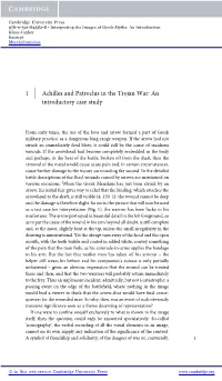 1 Achilles and Patroclus in the Trojan War: an Introductory Case Study
