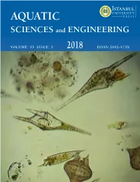 AQUATIC SCIENCES and ENGINEERING