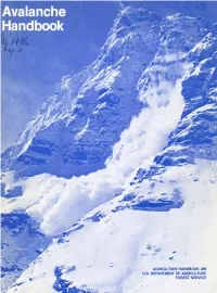 Avalanche Handbook