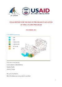 Final Report for the End of Program Evaluation of the C-Faarm Program