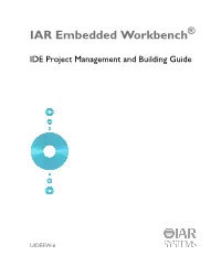 IAR Embedded Workbench®