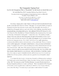 The Transgender Tipping Point: It Is Not the Transperson Who Is Disordered but the Society in Which S/He Lives1 by Joelle Ruby Ryan, Ph.D