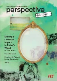 Making a Christian Impact in Today's World