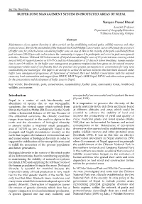 Buffer Zone Management System in Protected Areas of Nepal