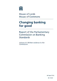 Changing Banking for Good