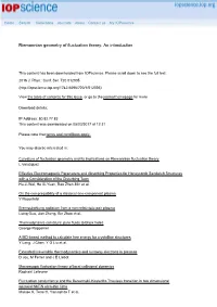 Riemannian Geometry of Fluctuation Theory: an Introduction