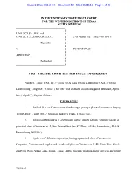 Case 1:18-Cv-00159-LY Document 32 Filed 05/30/18 Page 1 of 20