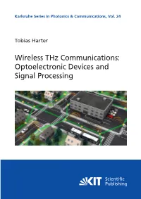 Optoelectronic Devices and Signal Processing