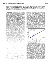 SOLAR SYSTEM INITIAL 107Pd/108Pd and the COOLING of PROTOPLANETARY CORES