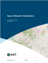 Space Utilization Optimization