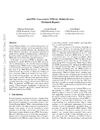 Arxiv:1905.08164V1 [Cs.CR] 20 May 2019
