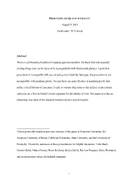 August 9, 2001 Word Count: 7015 Words Abstract There Is A