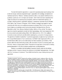 Introduction the Idea That Industrial Agriculture Is Successful In