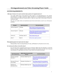 VNN Windows Media Faqs