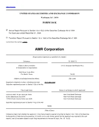 AMR Corporation