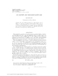 On Complex and Noncommutative Tori
