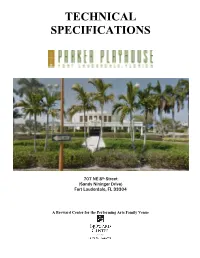Technical Specifications