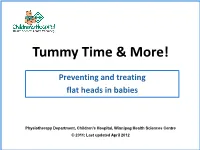 Deformational Plagiocephaly