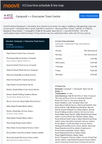 412 Bus Time Schedule & Line Route