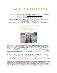 CTE Mess Around PR and Pre-Order October 29 2015 FINAL