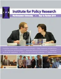 Quantitative Methods for Policy Research