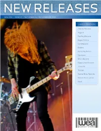 AUDIO + VIDEO 9/13/11 Audio & Video Releases *Click on the Artist Names to Be Taken Directly to the Sell Sheet