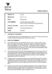 Council REPORT NO