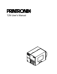 T2N User's Manual