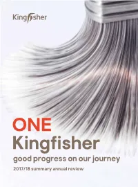 Good Progress on Our Journey 2017/18 Summary Annual Review Financial Highlights