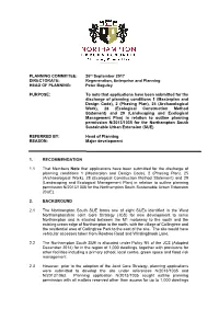 Northampton South SUE Conditions Report.Pdf
