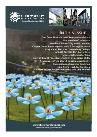 Spring 2016 EU Debate and Prison Visit Boost Issue of the Chamber Magazine