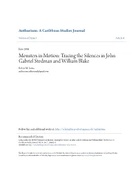 Tracing the Silences in John Gabriel Stedman and William Blake Esther M