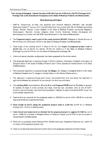 Widening & Improvement of Existing 2 Lane to 4 Lane of NH – 7 And