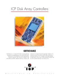 ICP Disk Array Controllers