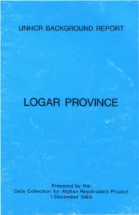 Logar Province