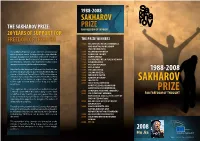 Sakharov Prize