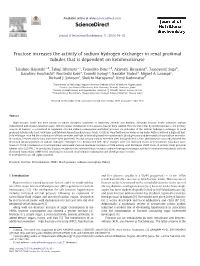 Fructose Increases the Activity of Sodium Hydrogen Exchanger in Renal Proximal Tubules That Is Dependent on Ketohexokinase