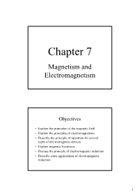 Chapter 7 Magnetism and Electromagnetism