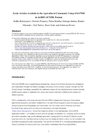 Scielo Articles Available to the Agricultural Community Using OAI