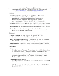 Brown University, Associate Professor of Political Science, 2018-Present Assistant Professor of Political Science, 2013-2018 Fa