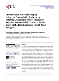 Groundwater Flow Modeling by Using the Permeability Induced By