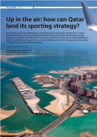 How Can Qatar Land Its Sporting Strategy?