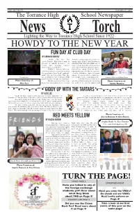 Howdy to the New Year