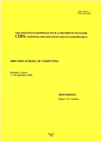 Introduction to Storage and Software Systems for Data Analysis