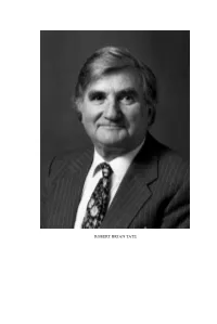 ROBERT BRIAN TATE Robert Brian Tate 1921–2011