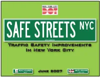 Traffic Safety Improvements in New York City